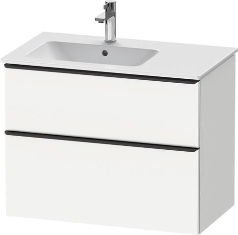 Duravit D-Neo Waschtischunterbau wandhängend Weiß Matt 810x462x625 mm - DE43660BD180000