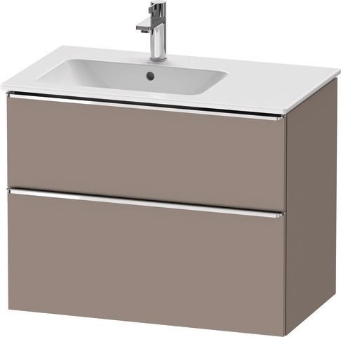 Duravit D-Neo Waschtischunterbau wandhängend Basalt Matt 810x462x625 mm - DE4366010430000