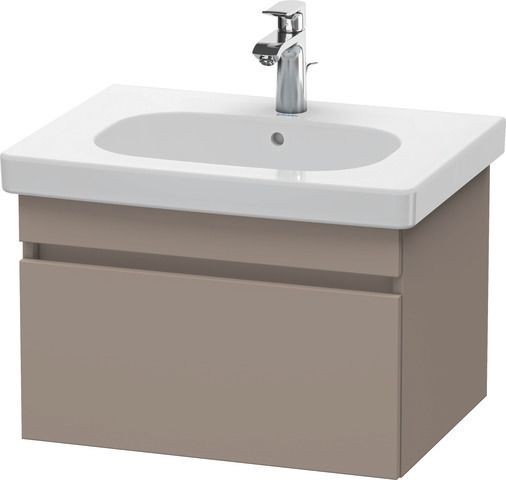 Duravit DuraStyle Waschtischunterbau wandhängend Basalt Matt 600x453x398 mm - DS638304343