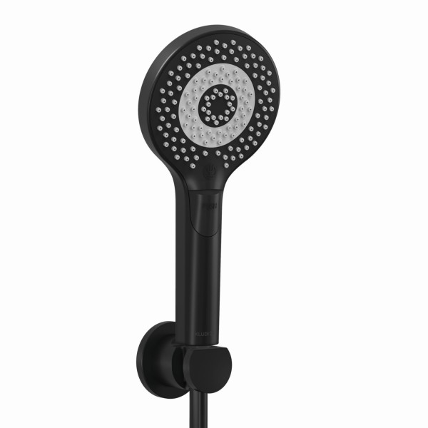 Kludi DIVE Wannen-Brause-Set Dive X 3S mattschwarz, 6995039-00