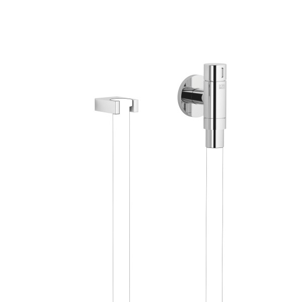 Dornbracht WATER TUBE Kneipp-Wandanschlussbogen mit Schlauchhalterung SERIENSPEZIFISCH 27843979 Chro