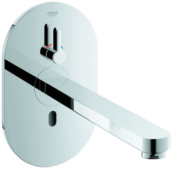 Grohe Infrarot-Elektronikarmatur für Waschtisch Eurosmart CE 36376 FMS mit Mischung 230 V chrom, 363