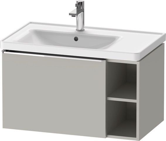 Duravit D-Neo Waschtischunterbau wandhängend Betongrau Matt 784x452x440 mm - DE4258010070000