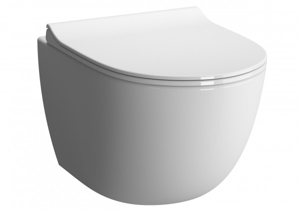 Vitra Sento Wand-Tiefspül-WC Vitraflush (spülrandlos) 2.0 Compact
