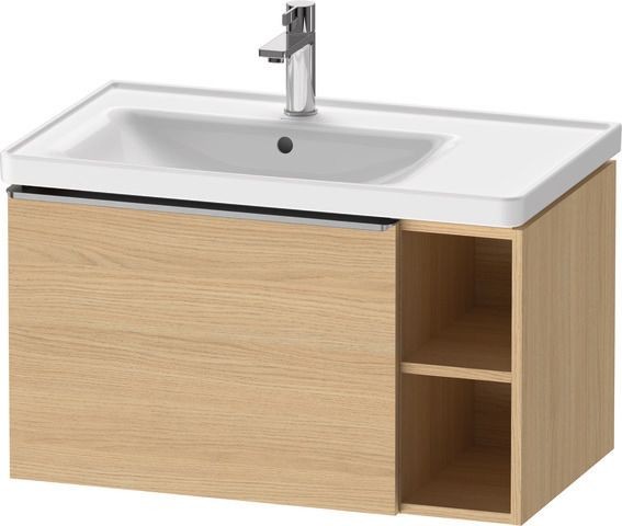 Duravit D-Neo Waschtischunterbau wandhängend Natur Eiche Matt 784x452x440 mm - DE4258070300000
