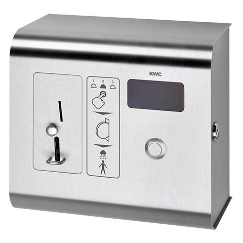 KWC Aquarotter Münzkontaktgeber, AQUAPAY, AP, 2-31 Duschen, f. 0,50 EUR, 24 VDC, 2000100419