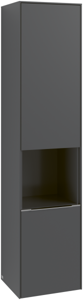 Villeroy & Boch Hochschrank Subway 3.0 C58800 400x1710x362mm 2 Türen A:li Wine Red