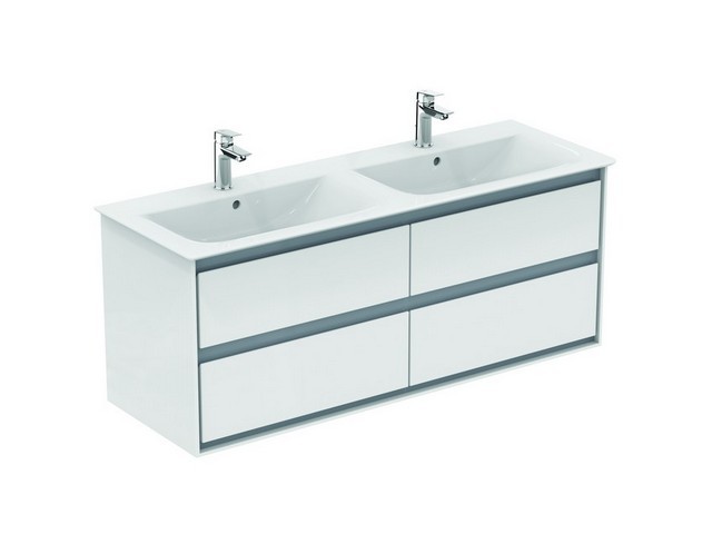 Ideal Standard Ersatzteil obere Schubladenfront CONNECT AIR, f. DWTU 1300mm, Pinie u. Braun matt, EF EF667UK