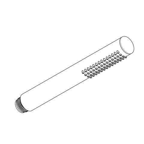 Kludi Stab-Handbrause Stainless brushed nickel, 39120N5-00