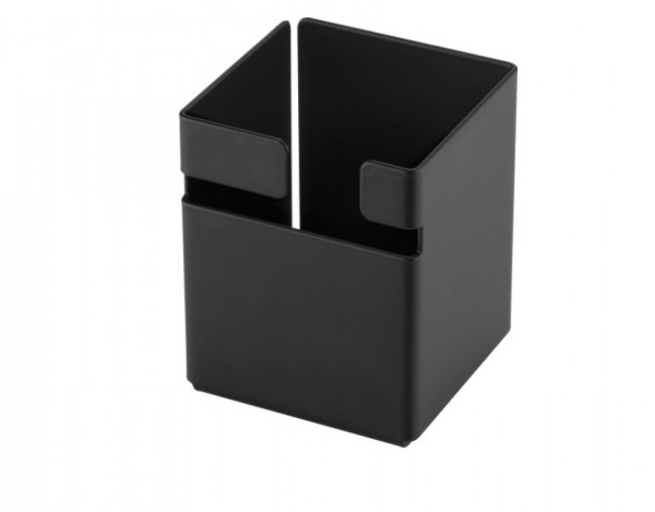 Neuesbad Serie 10 Black Becher, schwarz matt, Material Edelstahl