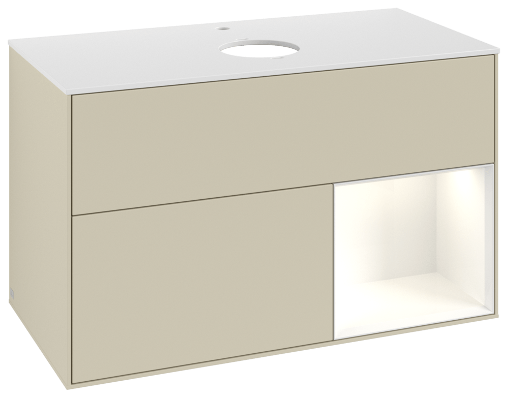 Villeroy & Boch Waschbeckenunterschrank Finion F78 1000x603x501mm m Bel FK/RE/AP: HJ/GF/1 F781GFHJ