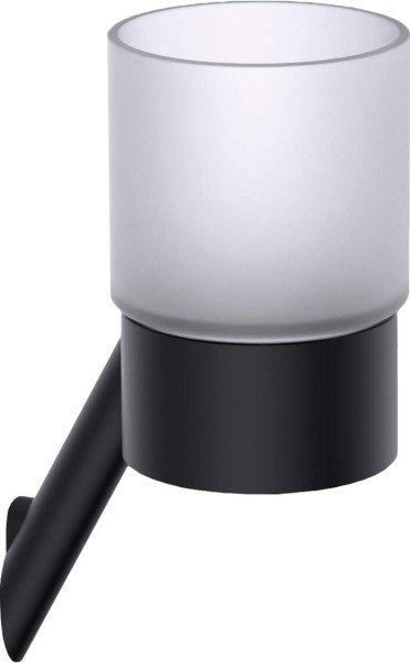 Neuesbad Serie 600 Becher zur Wandmontage, Schwarz