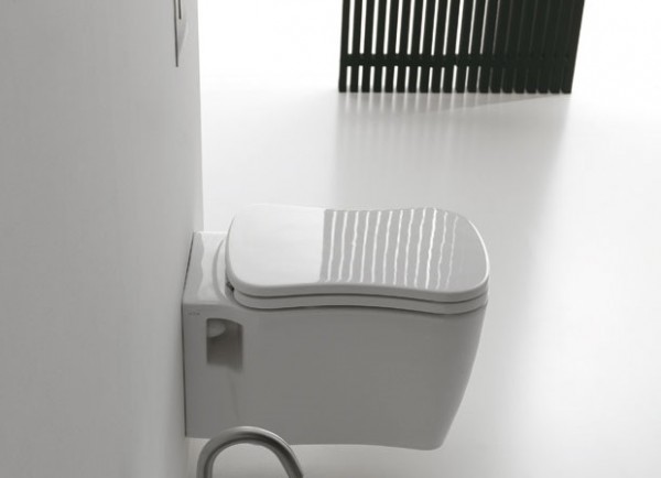 Axa one Serie Nutty Wand-Tiefspül-WC, B: 370, T: 570 mm, weiss glänzend