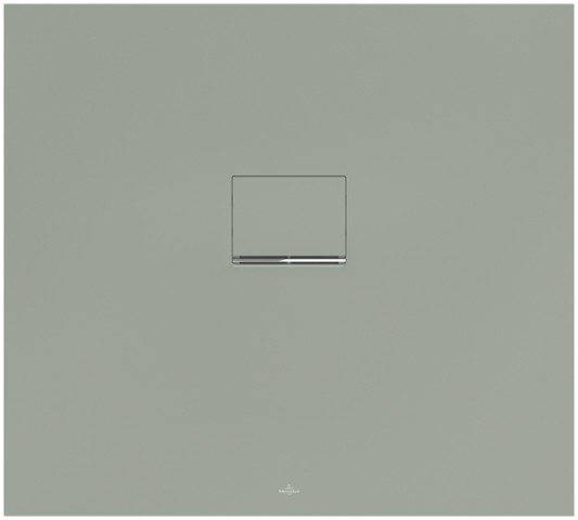 Villeroy & Boch DW Squaro Infinity 1000x900x40mm, flb Einbau AR Morning Green