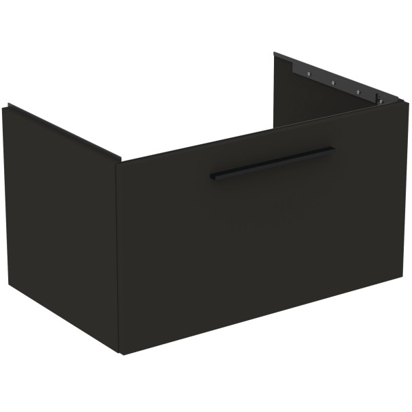 Ideal Standard Waschtischunterschrank i.life B 1 Auszug 800x505x440mm Carbongrau matt, T5271NV