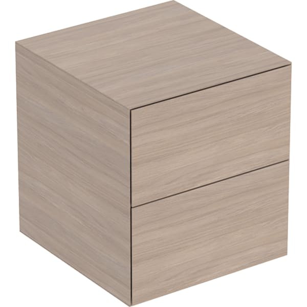 Geberit ONE Seitenschrank mit 2 Schubladen
