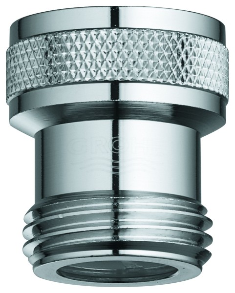 GROHE Rückflussverhinderer 14165 AG 1/2" IG 1/2" 2 Stück hard graphite, 14165A0M