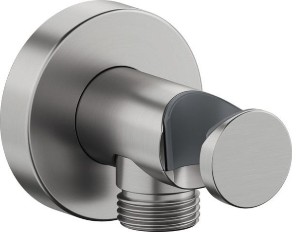 Duravit Wandanschlussbogen Edelstahl Gebürstet 55x102x55 mm - UV0630009070
