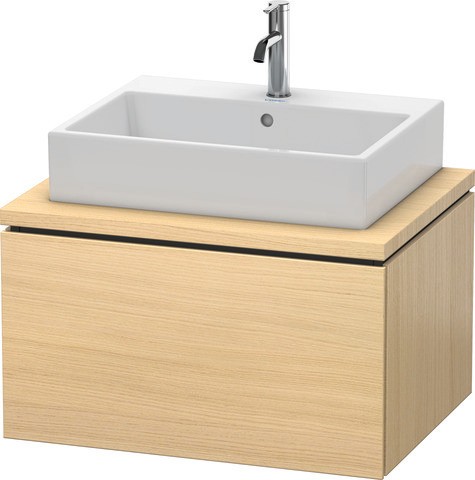 Duravit L-Cube Konsolenwaschtischunterbau wandhängend Mediterrane Eiche Matt 720x547x400 mm - LC5811