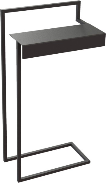 Neuesbad Schwarz HANGER Standmontage mit Regal/Handtuch Gestell