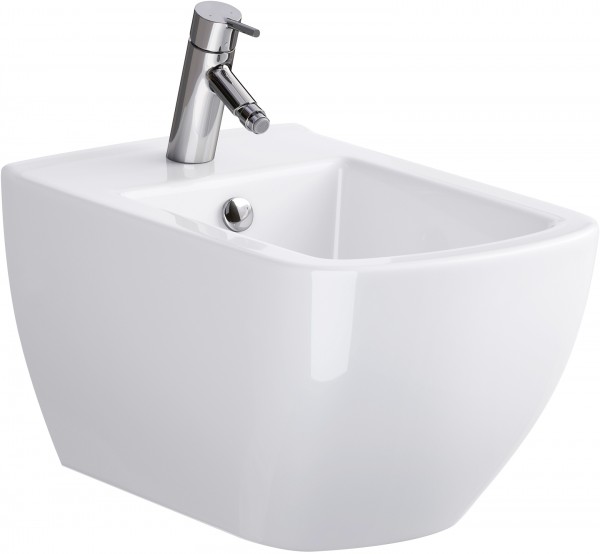 Neuesbad Serie 200 Wand-Bidet weiss, B:360, T:555mm