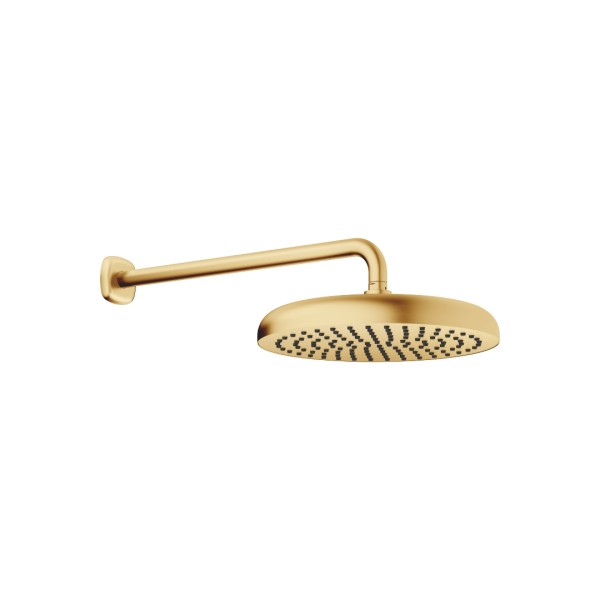 Dornbracht Regenbrause mit Wandanbindung COYA 28678404 Messing gebürstet (23kt Gold),28678404-28