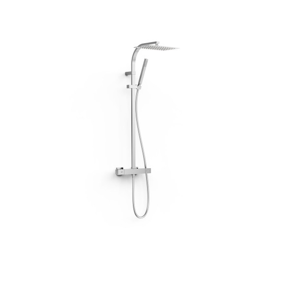 Tres Thermostat Aufputz Duschsystem Over wall , 19039306