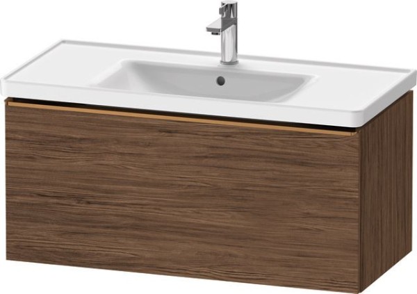 Duravit D-Neo Waschtischunterbau wandhängend Nussbaum dunkel Matt 984x452x440 mm - DE4256004210000