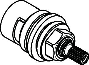 Hansgrohe Absperroberteil DN20 , 98536000