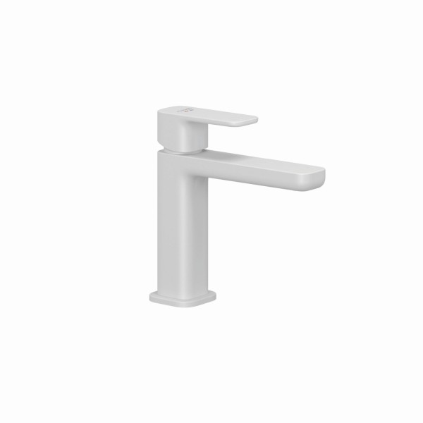 Kludi RENON Waschtischarmatur 110 mit Push-Open Ablaufgarnitur mattweiß, 422885375