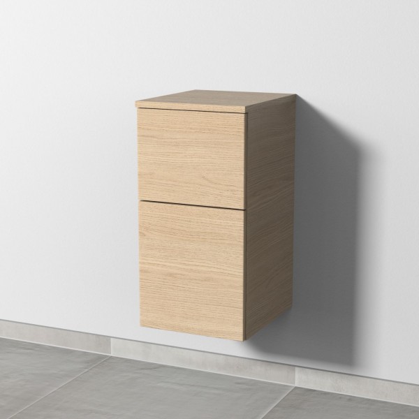 Sanipa 3way Unterschrank mit 2 Auszügen, Eiche-Nordic, SM14248