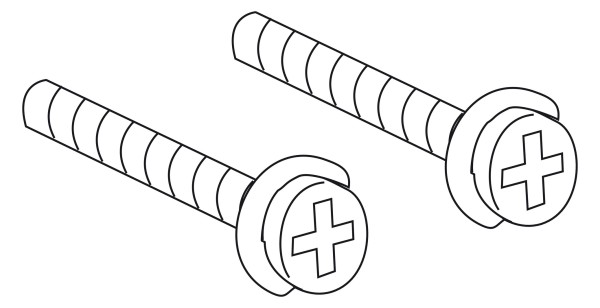 Mepa Befestigungsschrauben, für Grundrahmen Bet.platte, 590780