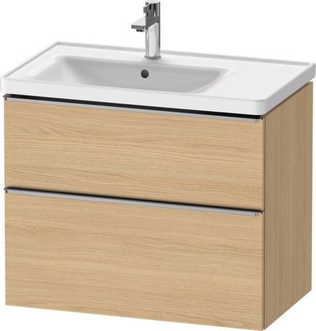 Duravit D-Neo Waschtischunterbau wandhängend Natur Eiche Matt 784x452x625 mm - DE4357070300000
