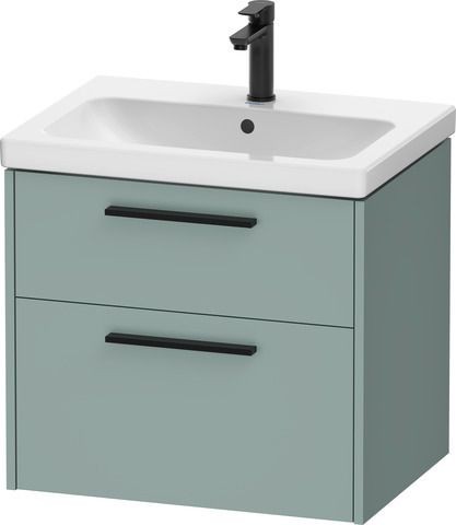 Duravit D-Code Waschtischunterschrank wandhängend Schubk. 2,