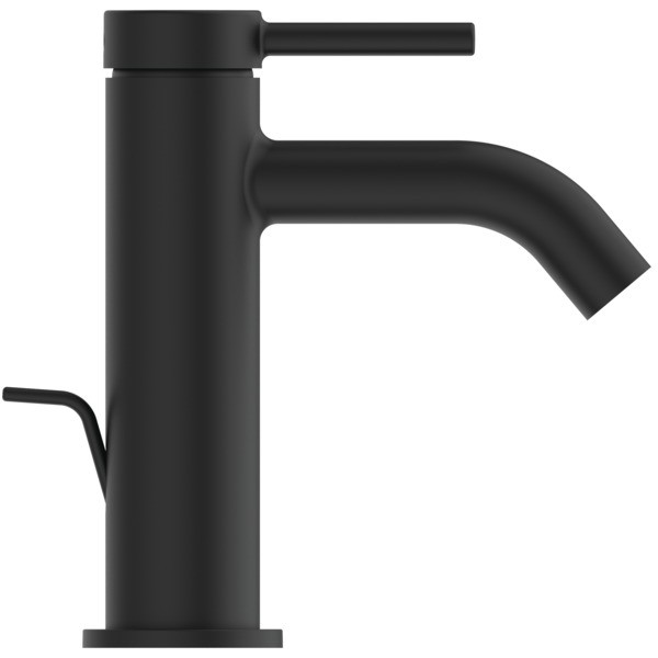 Ideal Standard Waschtischarmatur Ceraline Nuovo Ausladung 105mm m.Ablaufgarnitur BlueStart Silk Bl