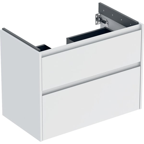 Geberit Renova Plan Unterschrank für Waschtisch, mit zwei Schubladen: 79.4x60.6x44.6cm, 504030001