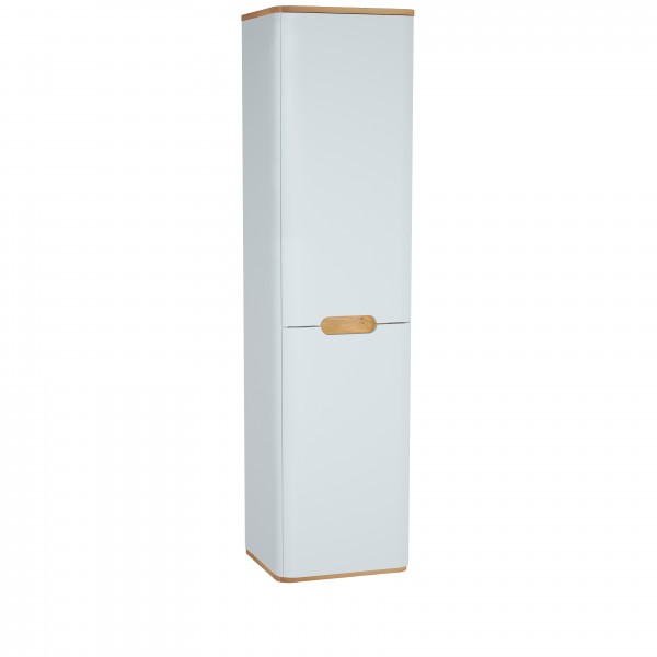 Vitra Sento Hochschrank, Türanschlag rechts, Weiß Matt, 61376
