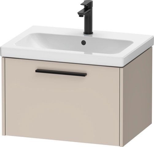 Duravit D-Code Waschtischunterschrank wandhängend Auszug 1,