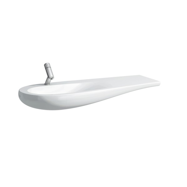 LAUFEN Waschtisch Il Bagno Alessi One 1200x500, weiß mit LCC , Ablage rechts, 81497.3, 8149734001091