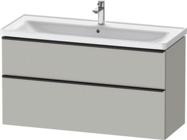 Duravit D-Neo Waschtischunterbau wandhängend Betongrau Matt 1184x452x625 mm - DE43910BD070000