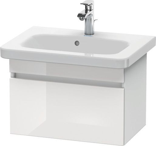 Duravit DuraStyle Waschtischunterbau wandhängend Weiß Hochglanz & Matt 580x368x398 mm - DS637902218