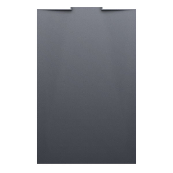 Laufen Duschwanne NIA 900x1400x34 Marbond mit Wandablauf anthrazit, H2100380780001