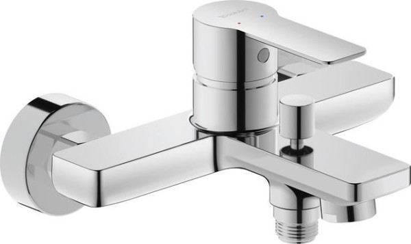 Duravit D-Code Einhebel-Wannenmischer Aufputz