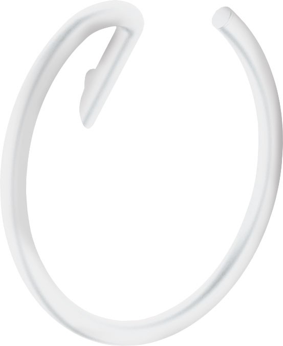 Neuesbad Serie 600 Handtuch-Ring, Oberfläche: weiss matt NB1ADI_A6111