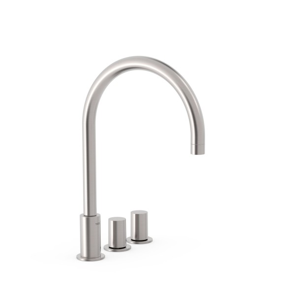 Tres 3 Loch 2 Griff Waschtischarmatur Beliebige Installation Mit Griff, 06110501AC