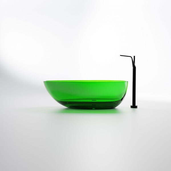 Steinberg Serie 489 Freistehende Badewanne aus Polyresin, 489 8010 32