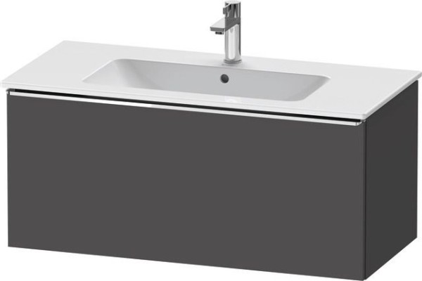 Duravit D-Neo Waschtischunterbau wandhängend Graphit Matt 1010x462x440 mm - DE4263010490000