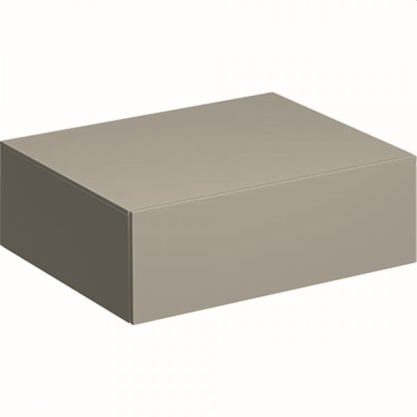 Geberit Xeno2 Seitenschrank mit 1 Schublade 58x20x46,2cm, greige, 500507001