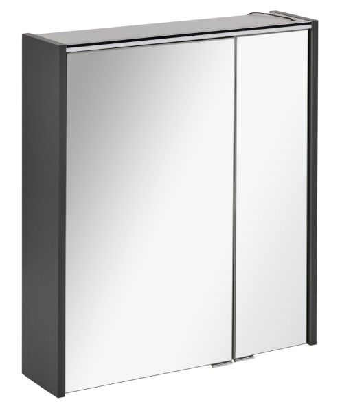 Fackelmann Spiegelschrank Denver 600X683X160mm Anthrazit 2Türen, 82186