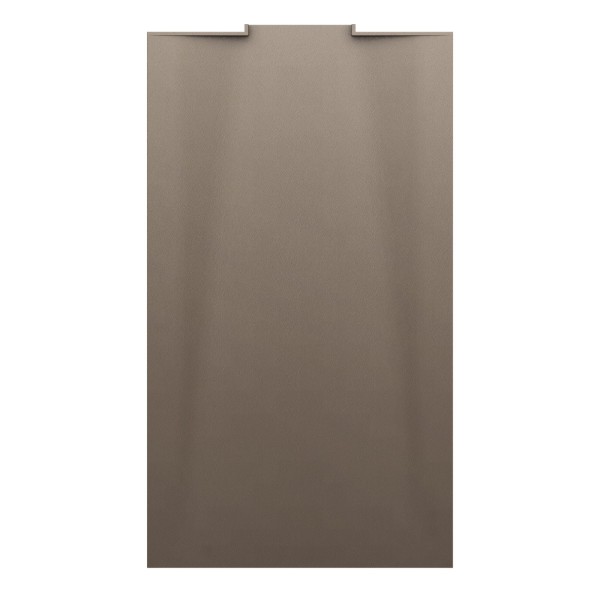 Laufen Duschwanne NIA 800x1400x34 Marbond mit Wandablauf cafe, H2100341290001